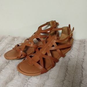 Brown sandals